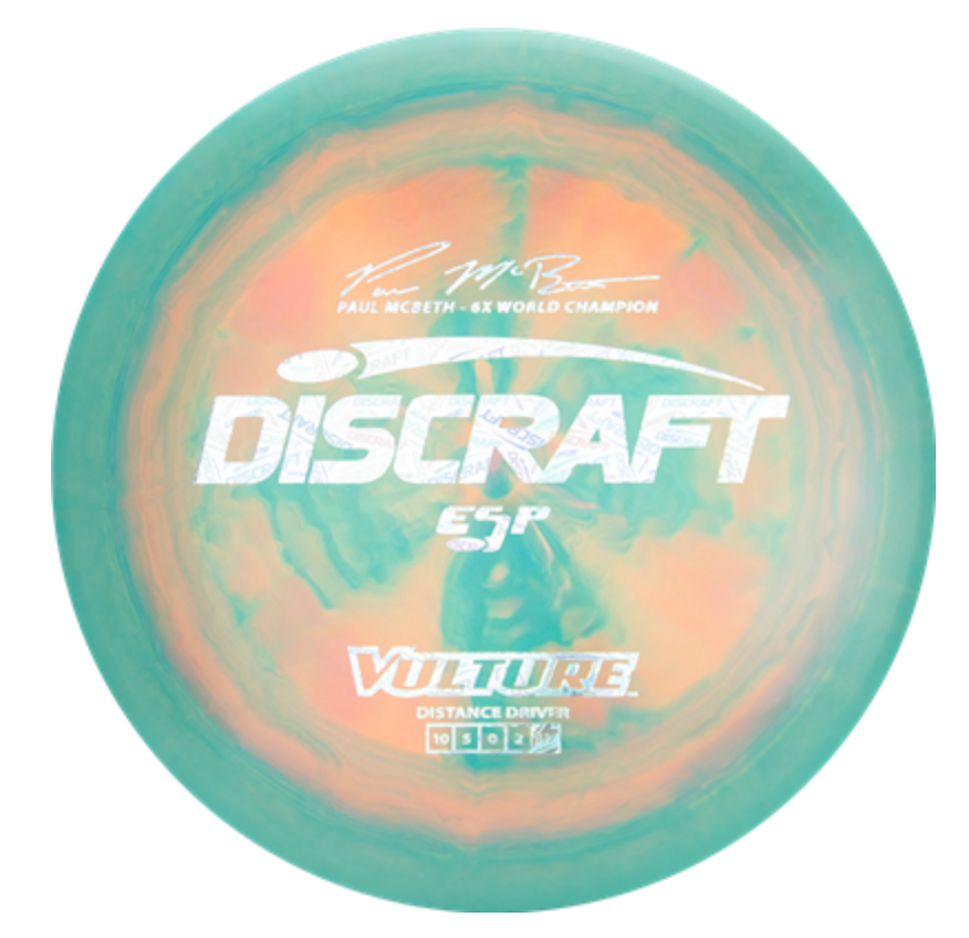 Vulture - ESP - Paul McBeth 6x Signature Series - 170-172g