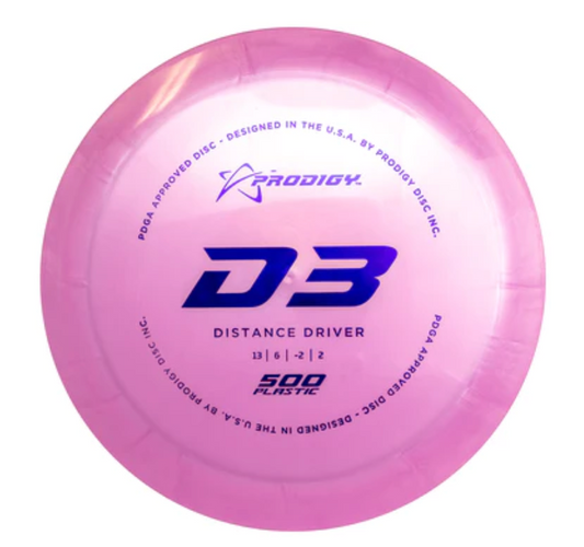 D3 - 500 Plastic - 170 - 174 g