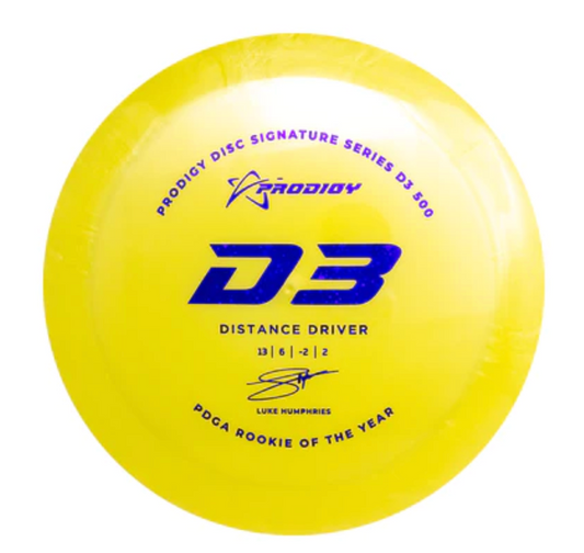 D3 - Luke Humphries 2022 Signature Series,500 Plastic - 170 - 174 g